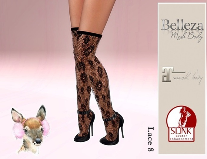 Heels & Stockings Lace 8