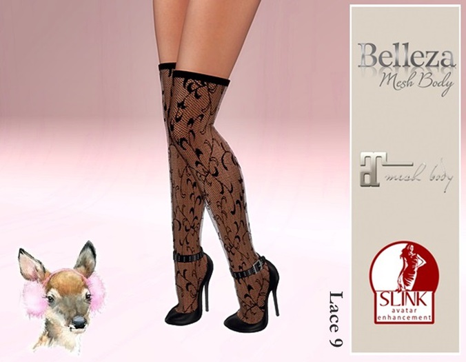 Heels & Stockings Lace 9