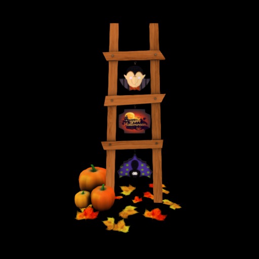 Halloween Ladder, 4 Li , Bagged