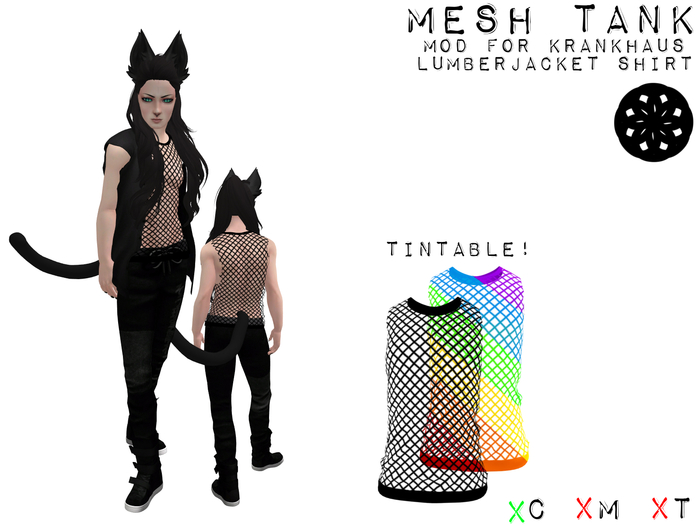 Mesh Shirt - Lumberjacket Shirt Mod