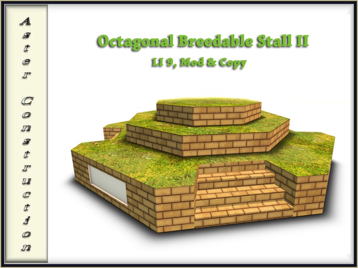 Octagonal Breeding Display Stall II