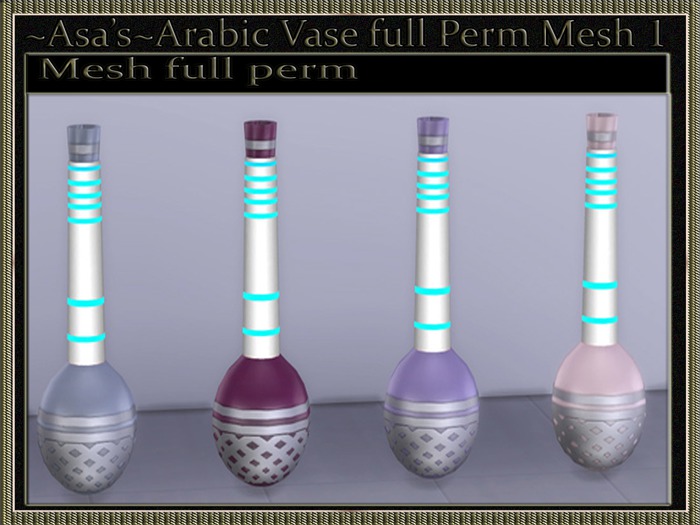 ~Asa's~Arabic vase Full Permit