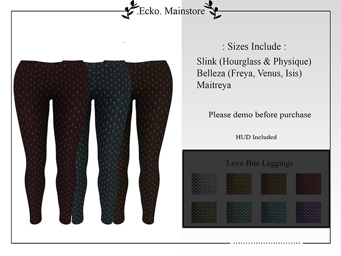 .Ecko. Love Bite Leggings