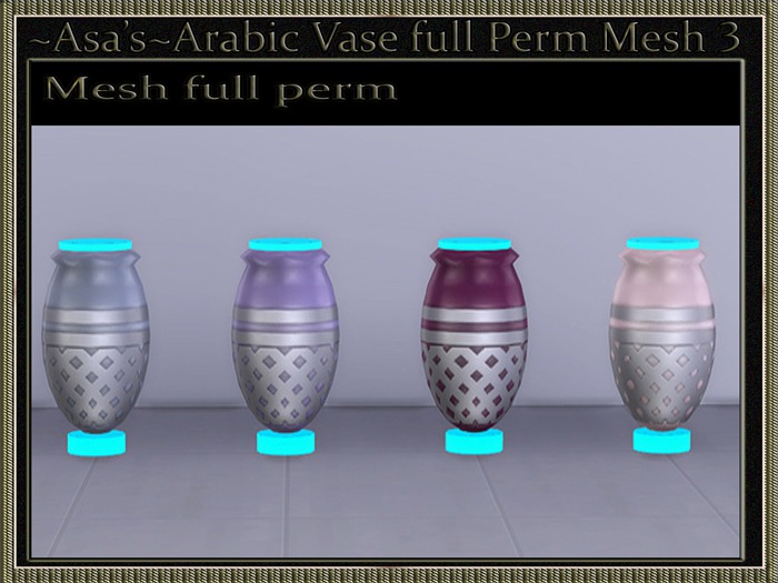 ~Asa's~Arabic Vase 3