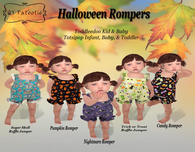 {QTP} Trick or Treat Ruffle Jumper - TD