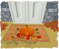 Classic Autumn  Doormat! RESIZE