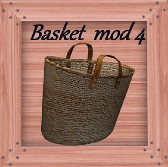 Second Life Marketplace - Basket mod 4 [G&S]
