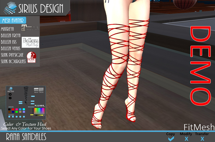 Sirius Design Rana Sandals Boxed ==DEMO