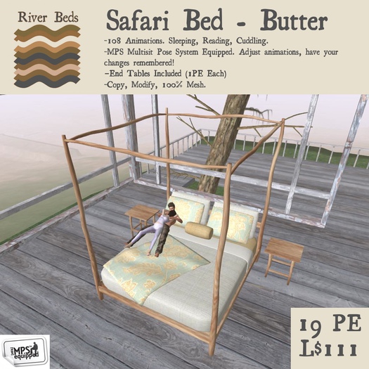 *Safari Bed - Butter*