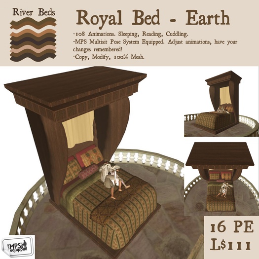 *Royal Bed - Earth*