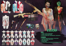 15. .:villena:. - (Maitreya) - Bra+Panties - Turquoise