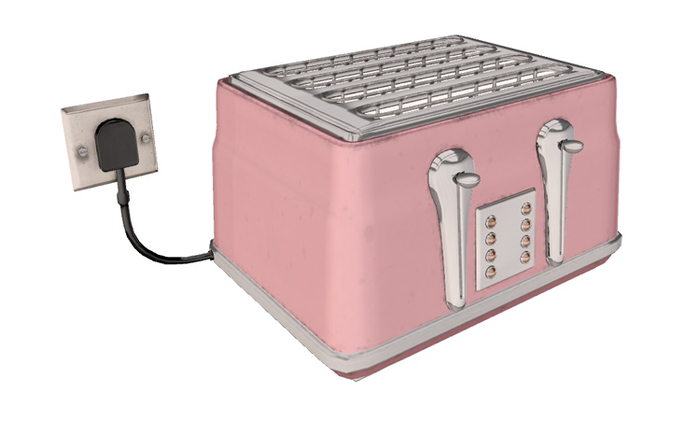 [Tia] Olivia Kitchen - Toaster  (Boxed)