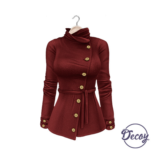 Decoy - Cassie Jacket: Red (Unpack HUD)