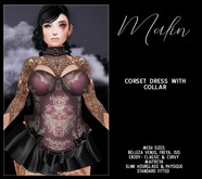Malin -Corset dress with Collar