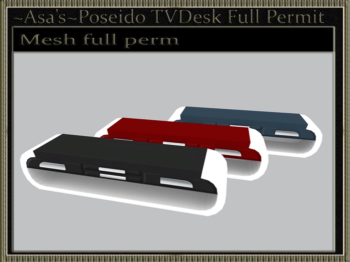 ~Asa's~Poseido Tv Desk