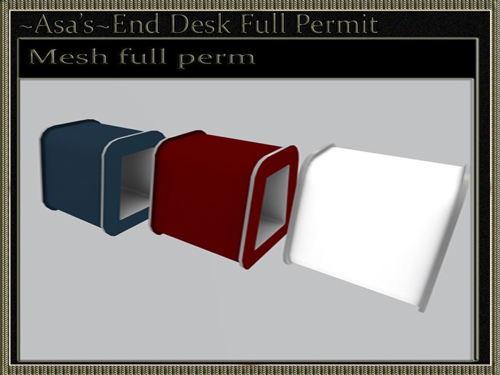 ~Asa's~Poseido End Table