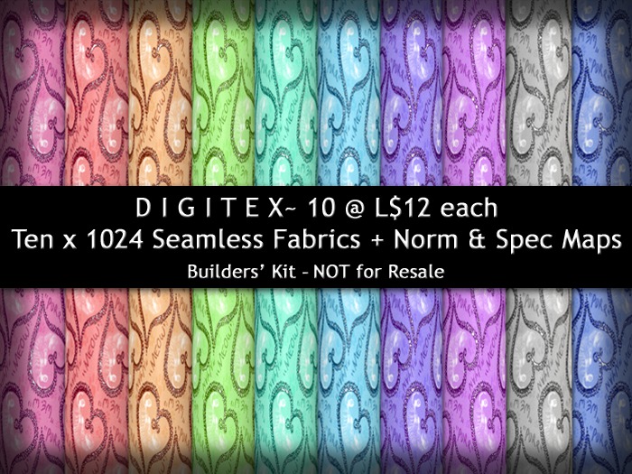 DIGITEX CurlyCat GLITTER 10 @ L$12 2018