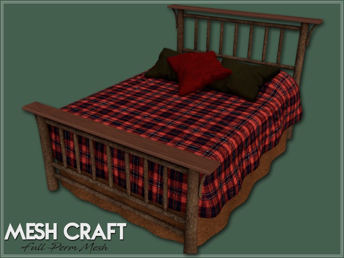 Mountain Log Bed - Full Perm