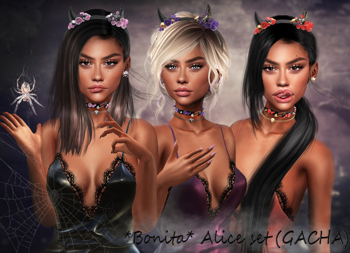 *Bonita* Alice choker  #2 RARE with HUD 