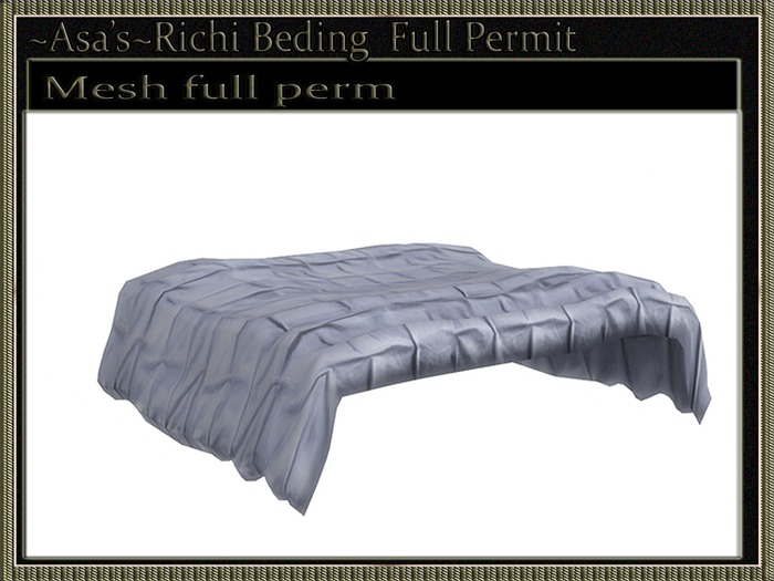 ~Asa's~Bedroom Beding Full Permit