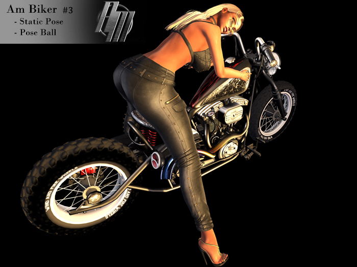 Am Biker Girl  #3 - (Wear)