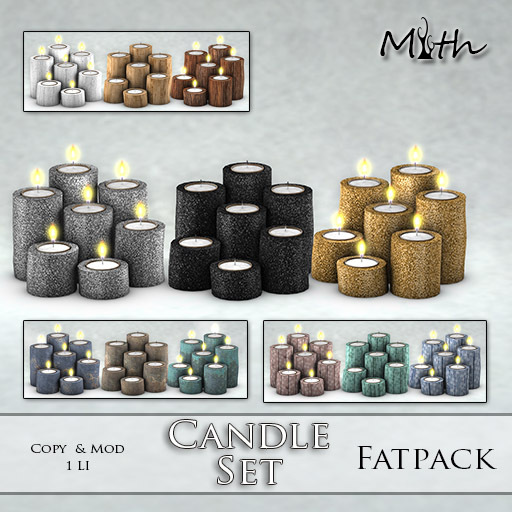 Myth - Candle Set Fatpack