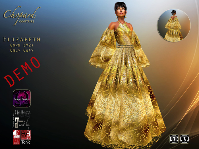*Chopard Couture* DEMO Elizabeth Gown (V2) (OMEGA)
