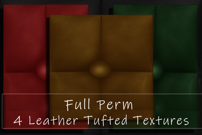 Leather Tufted Textures