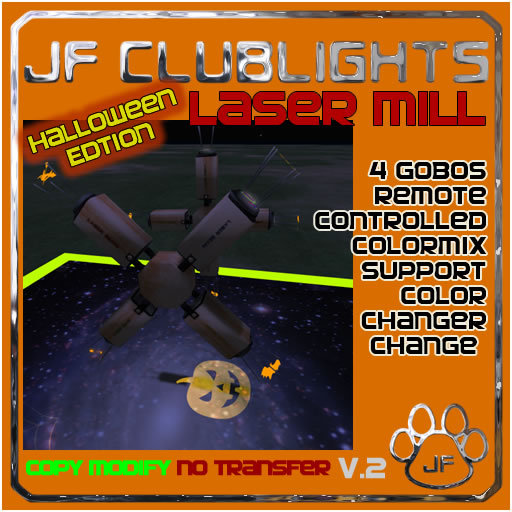 JF Laser Mill Halloween Box