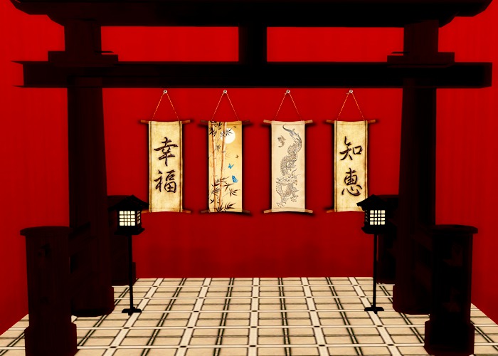 Backdrop Japanese Box