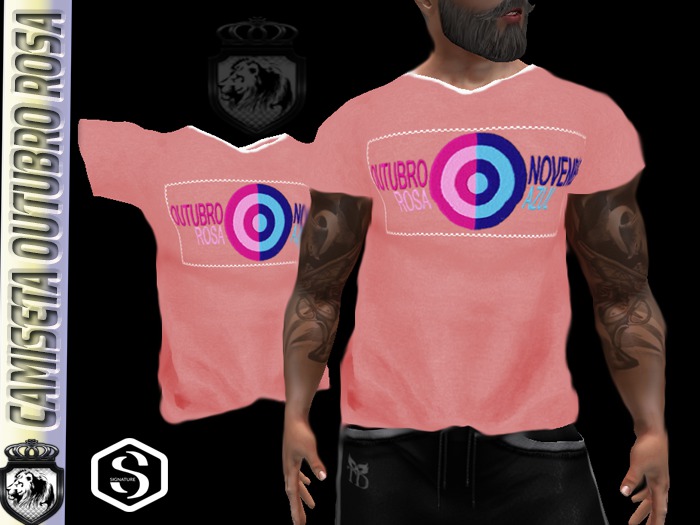 Outubro Rosa  Shirt  For Body