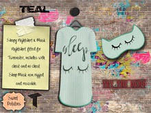 < SP > Sleepy Nightshirt for Tweenster - Teal