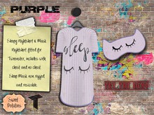 < SP > Sleepy Nightshirt for Tweenster - Purple