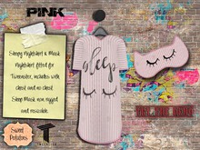 < SP > Sleepy Nightshirt for Tweenster - Pink