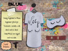 < SP > Sleepy Nightshirt for Tweenster - Blue