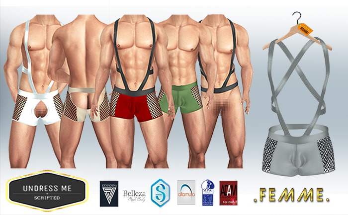 [FM] UNDRESS ME MALE 01 GREY