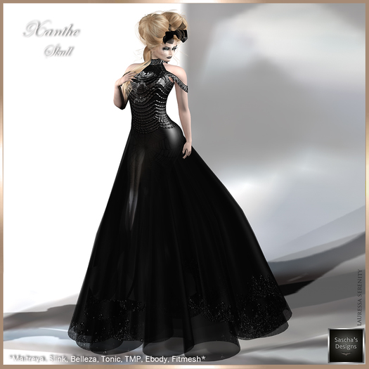 SAS - Xanthe Skull Gown (MB&M)