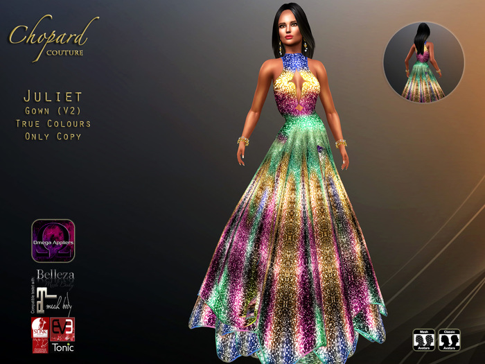*Chopard Couture* Juliet Gown - True Colours (V2) (OMEGA)