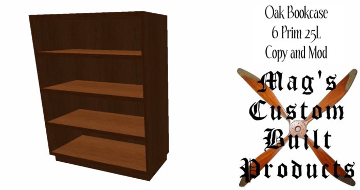Oak Book Case Boxed