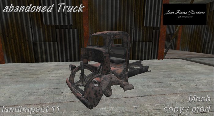 Abandoned Truck mesh 