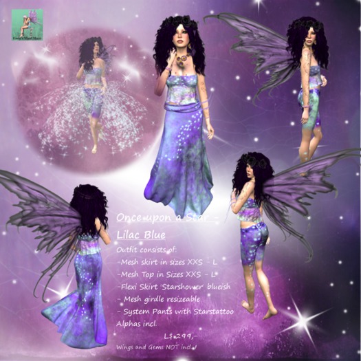 Grey's Once upon a Star - Lilac Blue Box