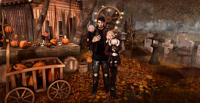 .Two Souls. Poses {Autumn Family}