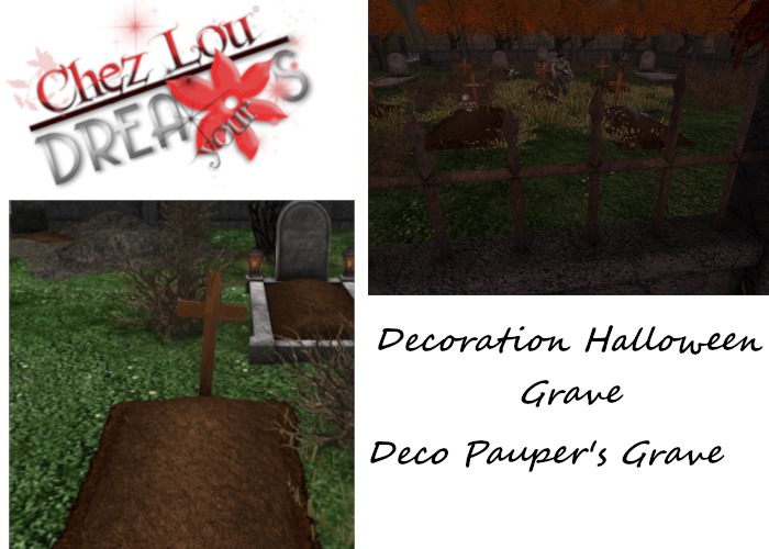 *CL*HUD*WEAR & UNPACK*Deco Pauper's Grave