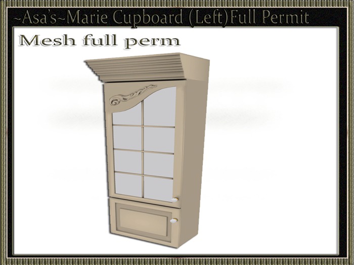 ~Asa's~Marie Cupboard (Left)Full Permit