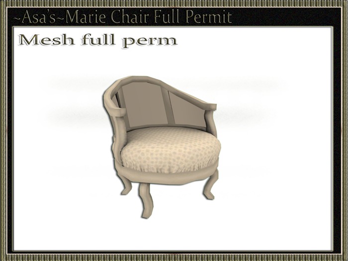 ~Asa's~Marie Chair Full Permit