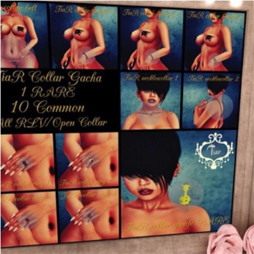 tiar collar girafe RARE