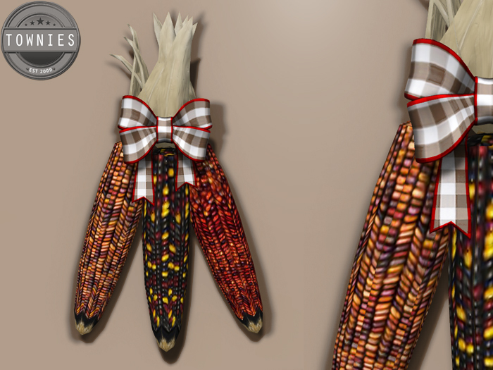 Fall Autumn Indian Corn Mesh 1