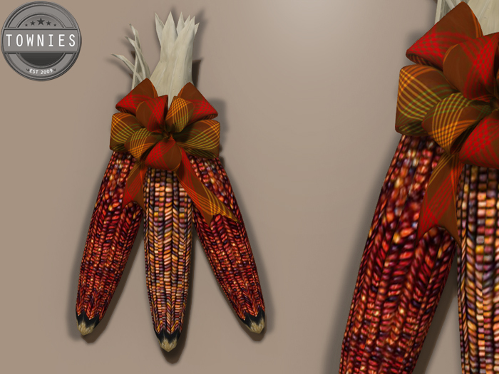 Fall Autumn Indian Corn Mesh 2