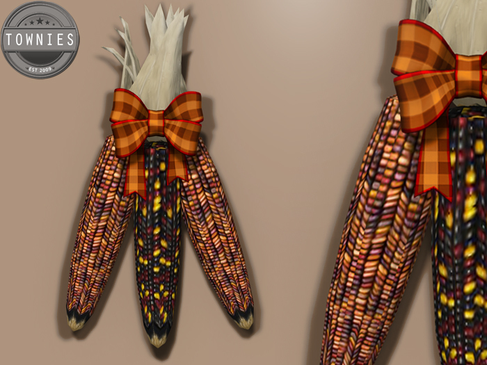 Fall Autumn Indian Corn Mesh 3