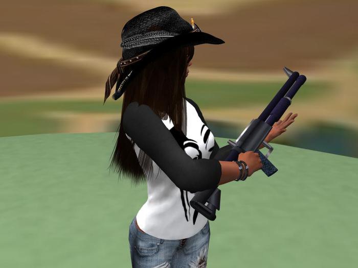 police shotgun